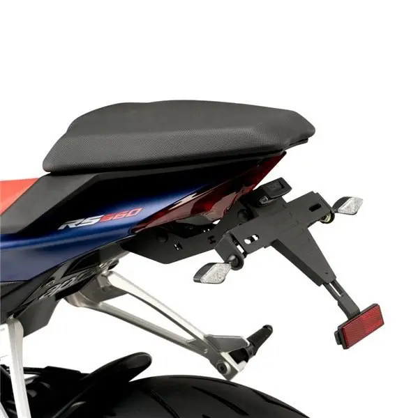 Puig License Plate Support With Reflector And Light 1