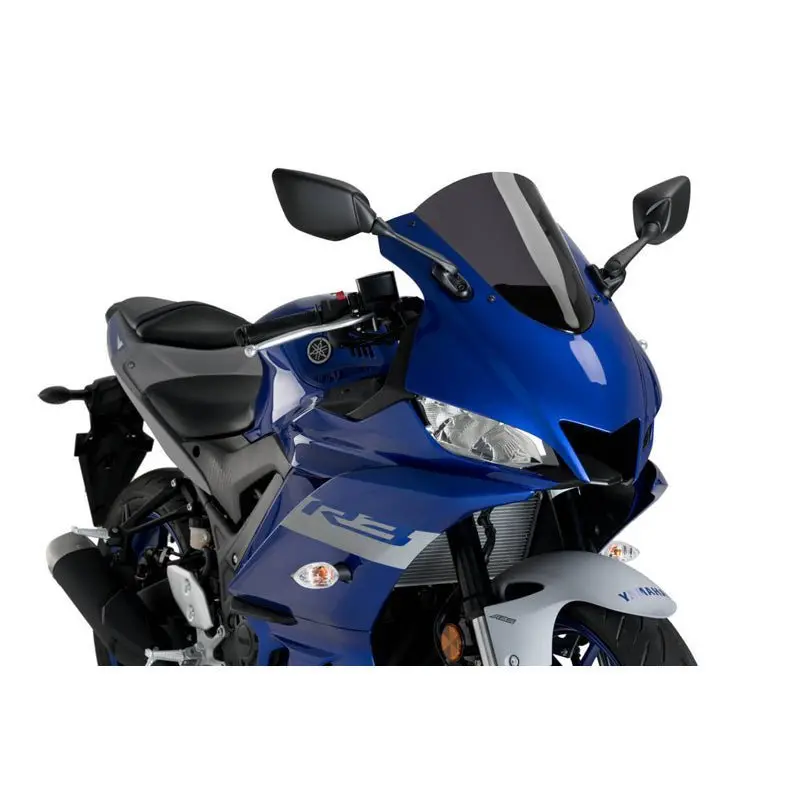 Puig R-Racer Screen (Yamaha) Yzf-R3 Dark Smoke 1
