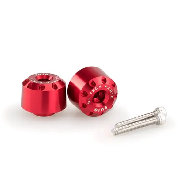 Puig Short Bar End Aprilia Rs Red 1