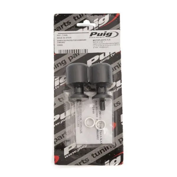 Puig Swingarm Spool/Slider M8 Black 1