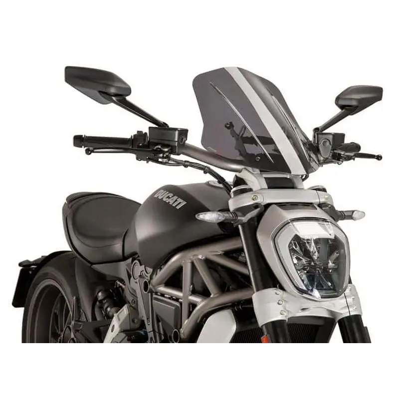 Puig Touring Windscreen (Ducati) Smoke 1