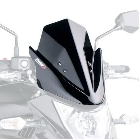 Puig Windshield Naked Ng Bk Kawa 1