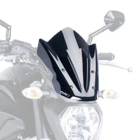 Puig Windshield Naked Ng Sport Bk Yam 1