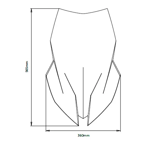 Puig Windshield Touring Screen Bmw Dsmk (20447F) 2