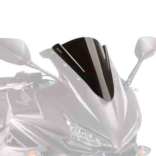 Puig Windshield Z-Racing Bk Hon 1