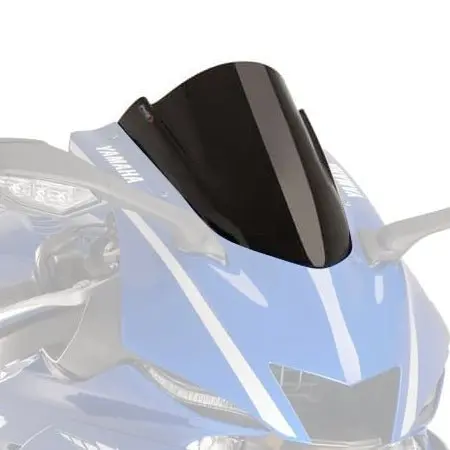 Puig Windshield Z-Racing Bk Yam 1