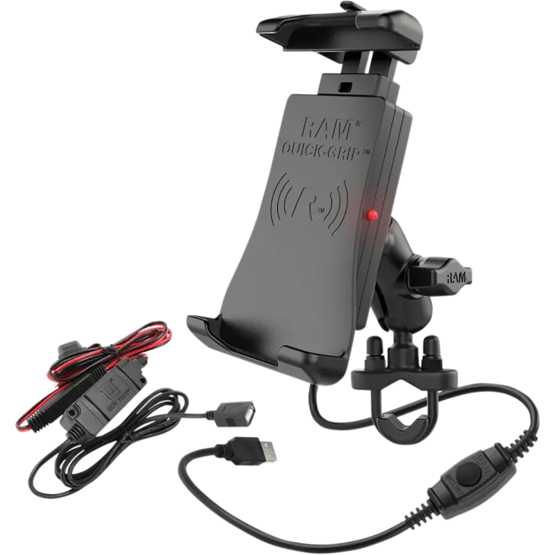 Ram Mounts Kit Quickgrip 15 Watt Wired Ubolt 1