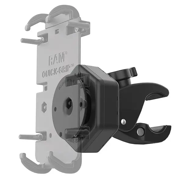 Ram Mounts Ram Tough-Claw Small Clamp Base With Vibe-Safe Adapter (Rap-400-462Npt) 1