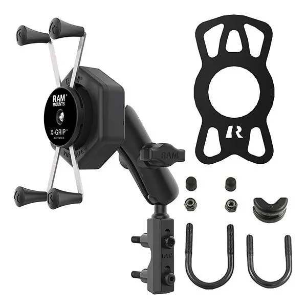 Ram Mounts Ram X-Grip Phone Mount With Vibe-Safe & Reservoir Base (Ram-B-174-Un7-462) 1