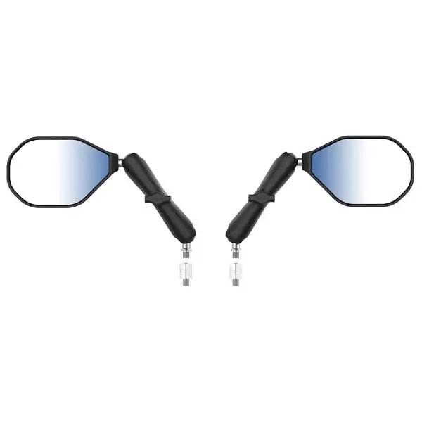 Ram Mounts Ram Tough-Mirror Kit With M10-1.25 Bases + M10-1.5 Adapters (Ram-B-349M1015c465rl) 1