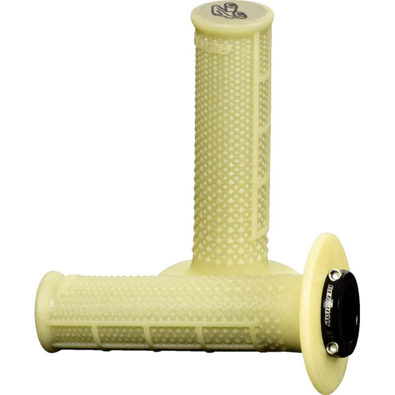 Renthal Mx R-Works Lock-On Grip Aramid Tapered/Half Waffle 1