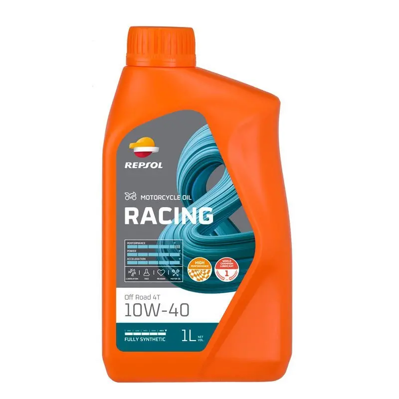 Repsol Synthetic 4T Engine Oil Racing 10W40 (1L) 1