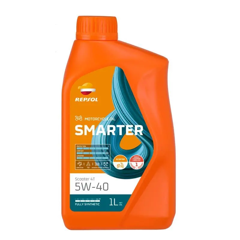 Repsol Synthetic 4T Engine Oil Smarter Mb 5W40 (1L) 1