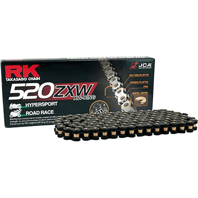 Rk Bl520zxw-120 Chain Black Gold Pin 1