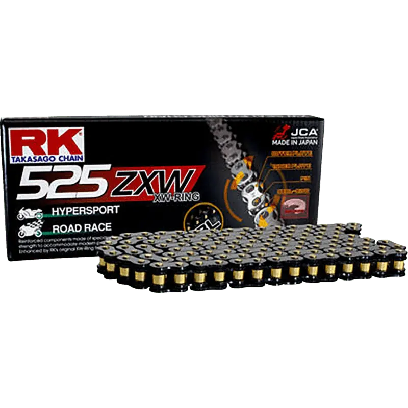 Rk Bl525zxw-120 Chain Black Gold Pin 1