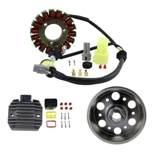 Rms Kit High Output Stator 300W + Flywheel + Regulator (Yamaha) 1