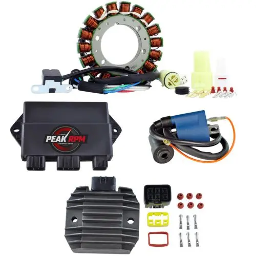 Rms Kit Ho Stator + Regulator + Cdi Box + External Ignition Coil (Yamaha) 1