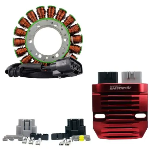 Rms Kit Stator + Aluminum Mosfet Regulator (Triumph) 1