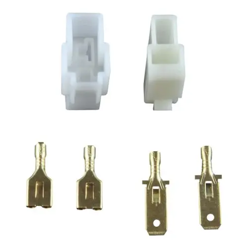 Rms Universal 2-Pin Perpendicular Connector Kit (4/Pack) 1