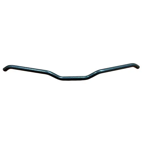 Rsi Hustler Aluminum Hydro Dipped Carbon Fiber 7/8" Hooked Handlebar (T6-10R-Cf) 1