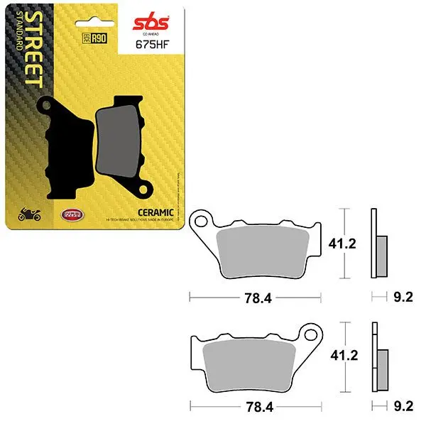 Sbs Atv/Utv Ceramic Brake Pad (6190675108) 1