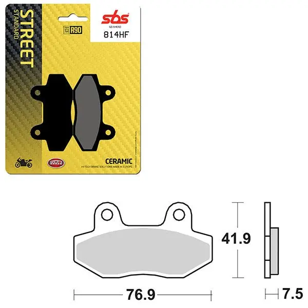 Sbs Atv/Utv Ceramic Brake Pad (6190814108) 1