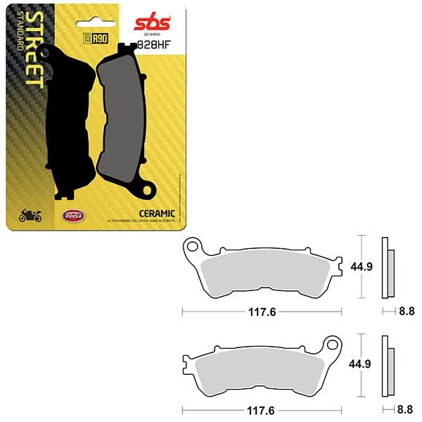 Sbs Atv/Utv Ceramic Brake Pad (6190828108) 1