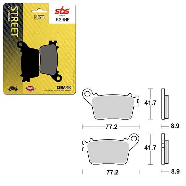 Sbs Atv/Utv Ceramic Brake Pad (6190834108) 1