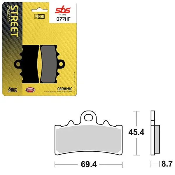 Sbs Atv/Utv Ceramic Brake Pad (6190877108) 1