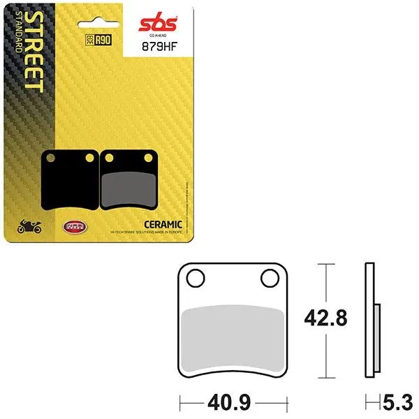 Sbs Atv/Utv Ceramic Brake Pad (6190879108) 1