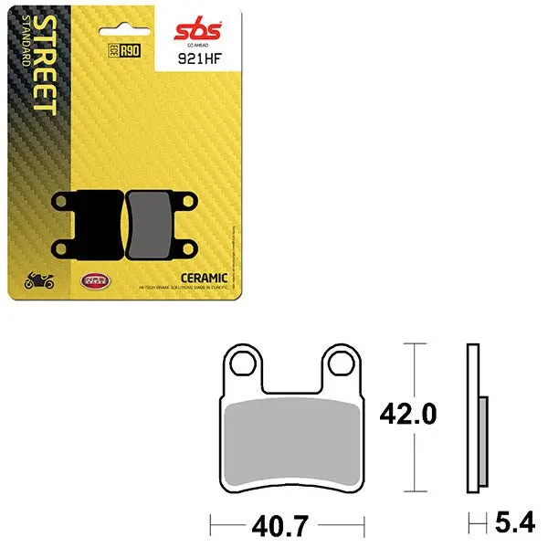Sbs Atv/Utv Ceramic Brake Pad (6190921108) 1