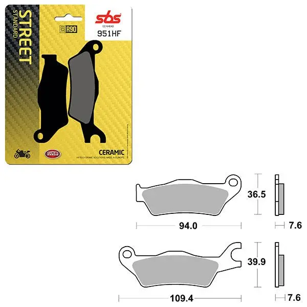 Sbs Atv/Utv Ceramic Brake Pad (6190951108) 1
