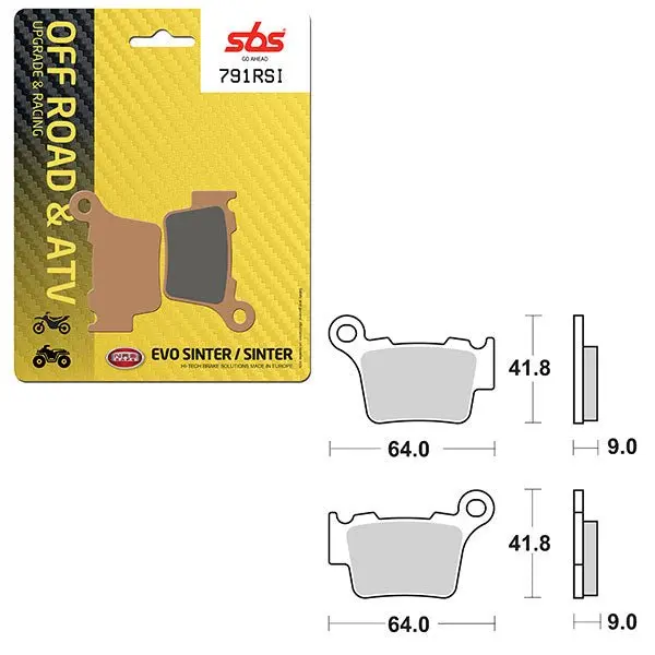 Sbs Atv/Utv Evo Sinter Brake Pad (6280791108) 1