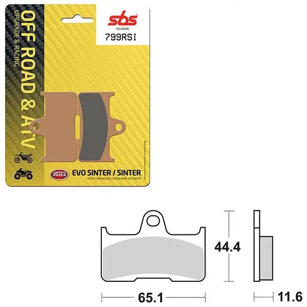 Sbs Atv/Utv Evo Sinter Brake Pad (6280799108) 1
