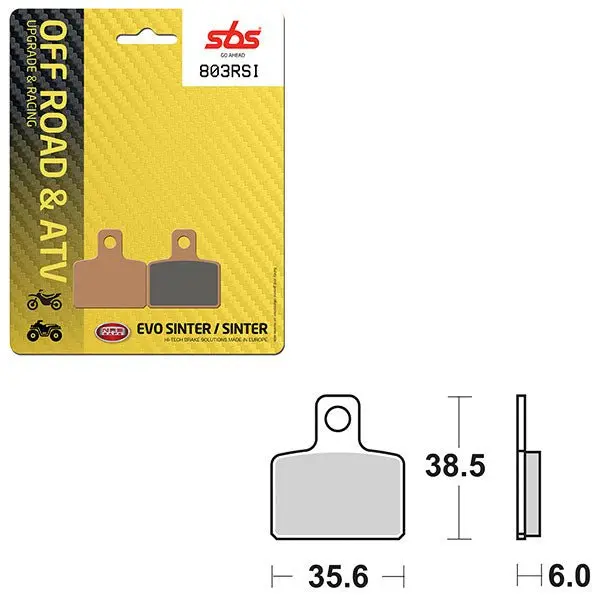 Sbs Atv/Utv Evo Sinter Brake Pad (6280803108) 1