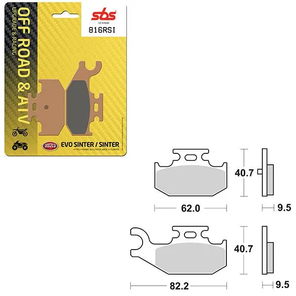 Sbs Atv/Utv Evo Sinter Brake Pad (6280816108) 1