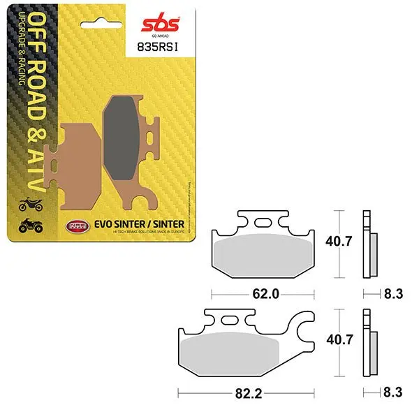 Sbs Atv/Utv Evo Sinter Brake Pad (6280835108) 1
