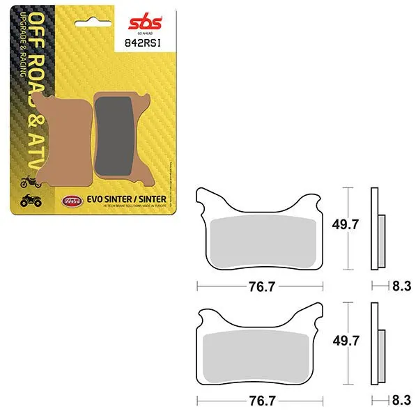 Sbs Atv/Utv Evo Sinter Brake Pad (6280842108) 1