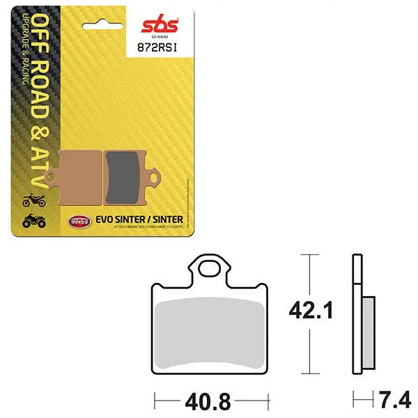 Sbs Atv/Utv Evo Sinter Brake Pad (6280872108) 1