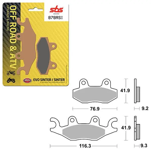 Sbs Atv/Utv Evo Sinter Brake Pad (6280878108) 1