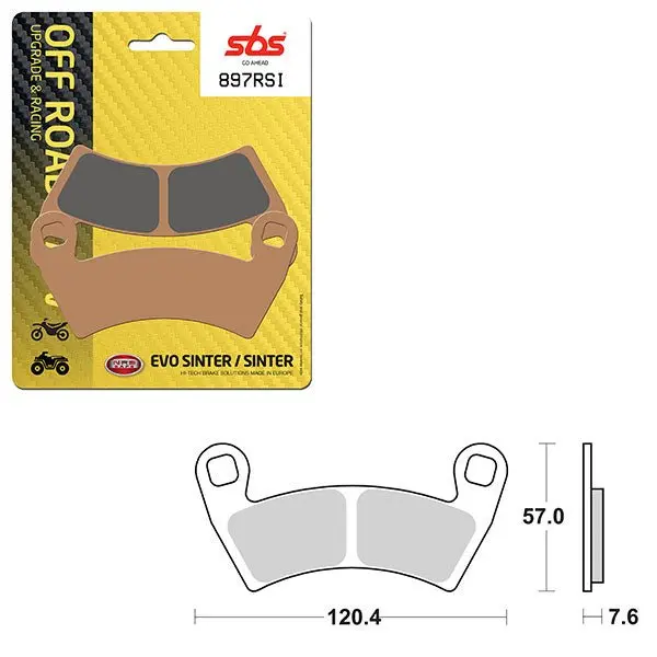 Sbs Atv/Utv Evo Sinter Brake Pad (6280897108) 1