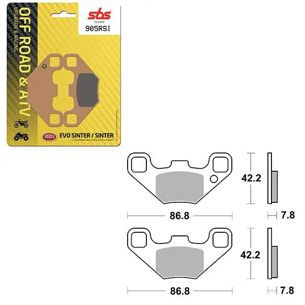 Sbs Atv/Utv Evo Sinter Brake Pad (6280905108) 1