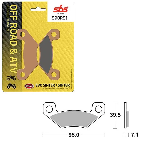 Sbs Atv/Utv Evo Sinter Brake Pad (6280908108) 1