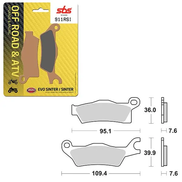 Sbs Atv/Utv Evo Sinter Brake Pad (6280911108) 1