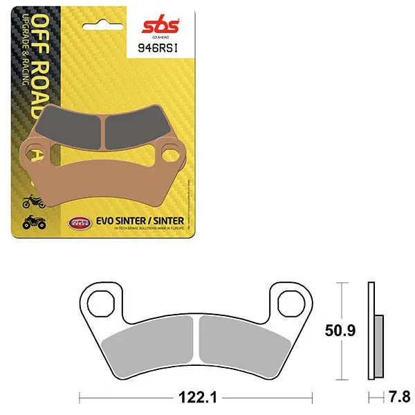 Sbs Atv/Utv Evo Sinter Brake Pad (6280946108) 1