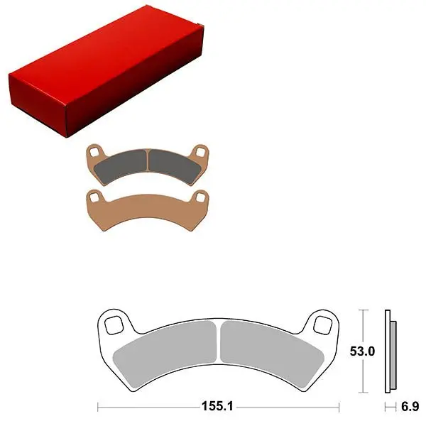 Sbs Atv/Utv Evo Sinter Brake Pad (6280954108) 1