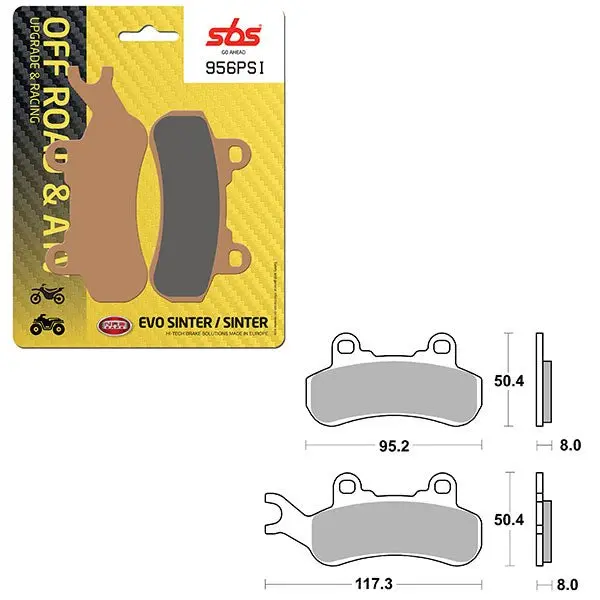 Sbs Atv/Utv Evo Sinter Brake Pad (6450956108) 1