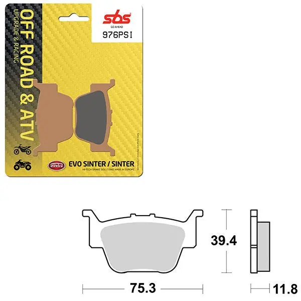 Sbs Atv/Utv Evo Sinter Brake Pad (6450976108) 1