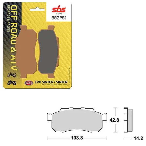 Sbs Atv/Utv Evo Sinter Brake Pad (6450982108) 1