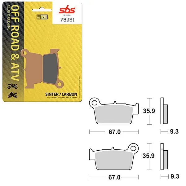 Sbs Atv/Utv Sinter Brake Pad (6240790108) 1